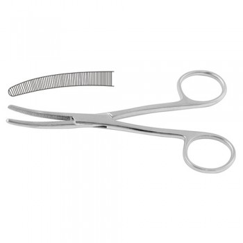 Bryant Dressing Forceps Curved Stainless Steel, 13 cm - 5"